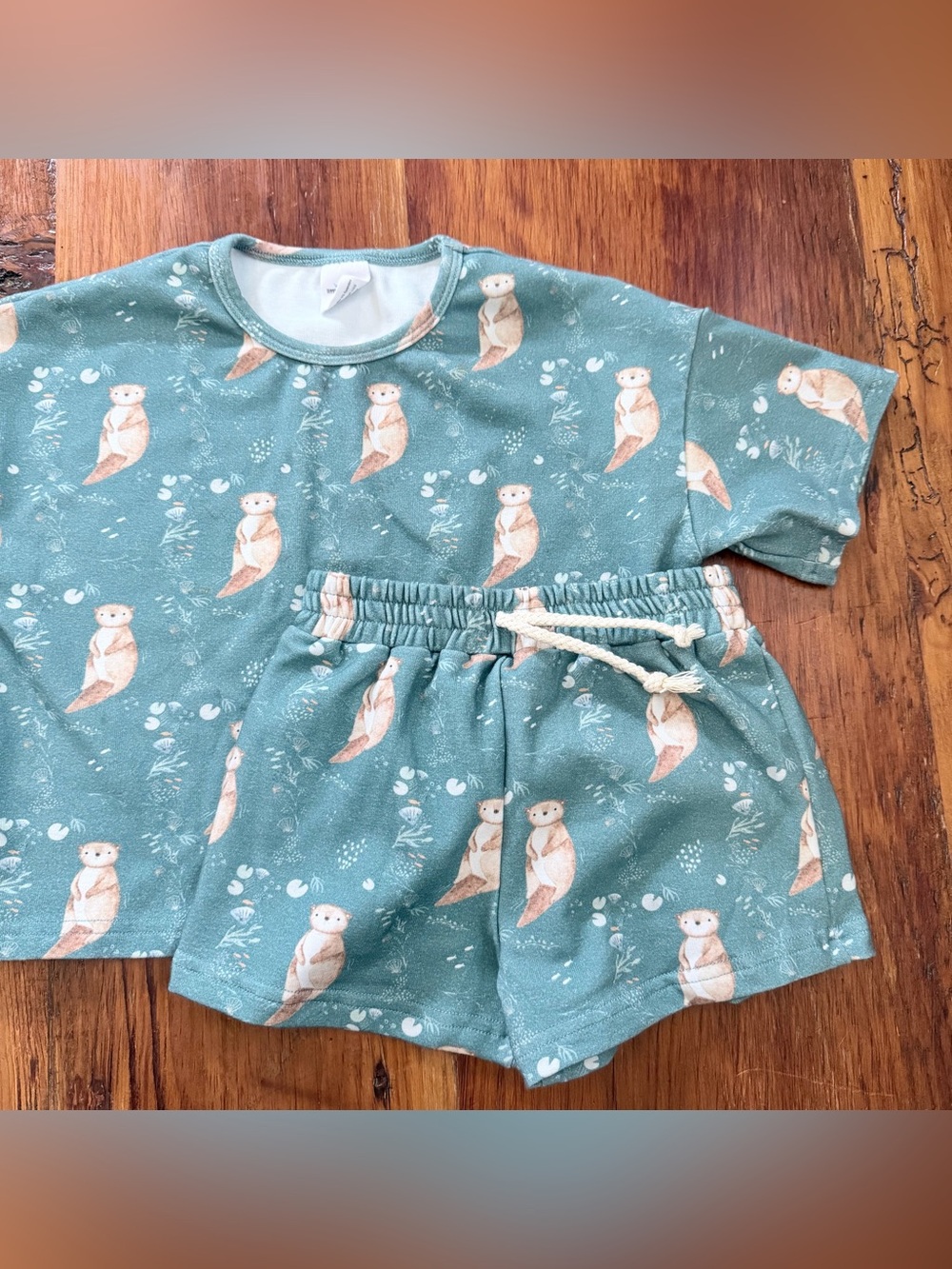 Little One Shop Slouchy Set 18/24 Blue Otter